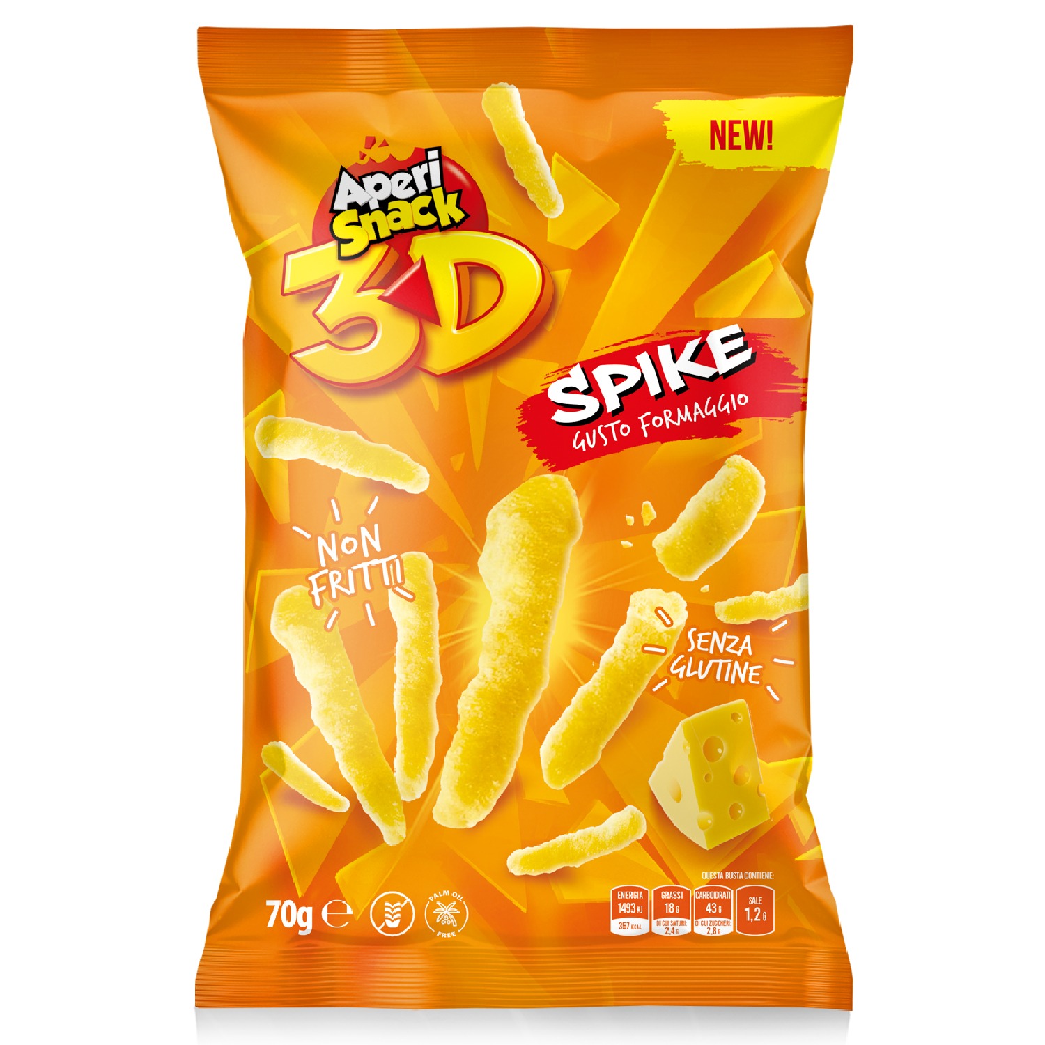Spike al Formaggio 70g