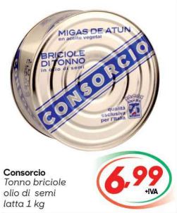 Consorcio tonno olio d'oliva 1kg
