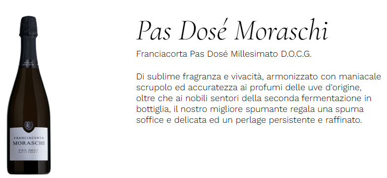 Franciacorta Moraschi PAS DOSÉ