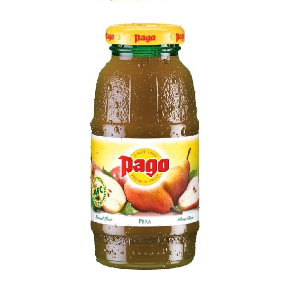 Succo di frutta Pago Pera 20 cl x 24 bottiglie vetro