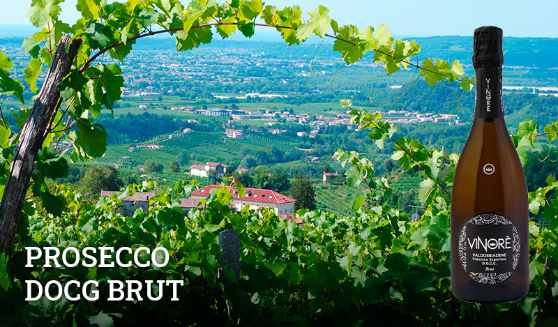 VINORE' prosecco DOCG Valdobbiadene – Brut